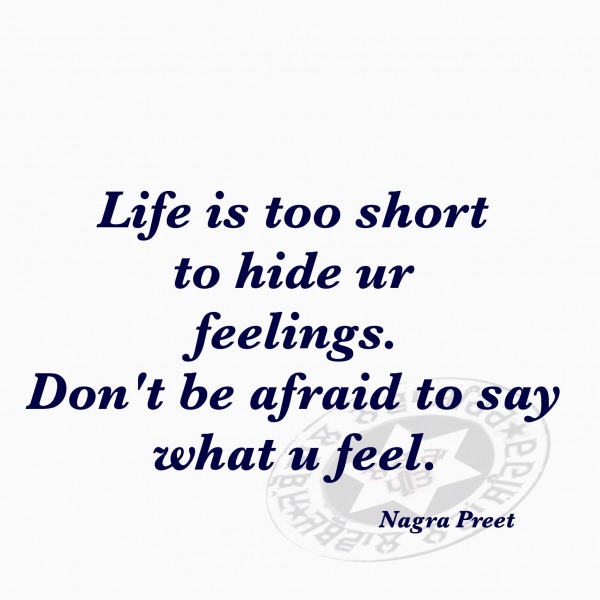 Life is too short