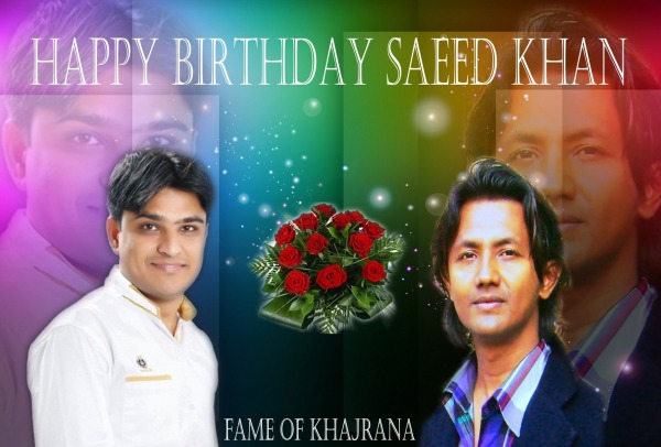 Saeed Khan Barkati Birthday Boy