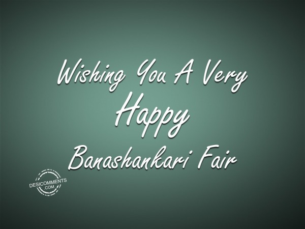 Wishing You A Very Happy Banashankari Fair