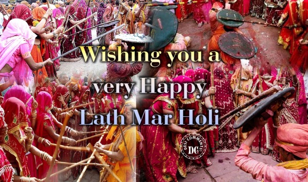 Wishing you a very Happy Lath mar Holi