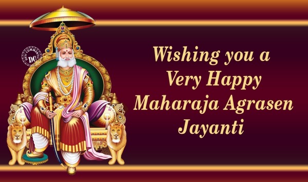 Wishing You Agrasen Jayanti