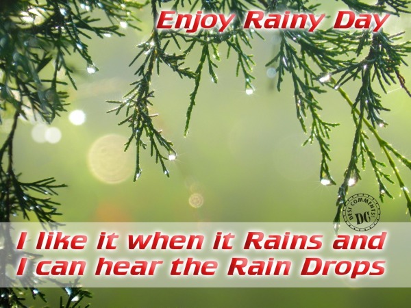 Enjoy Rain day