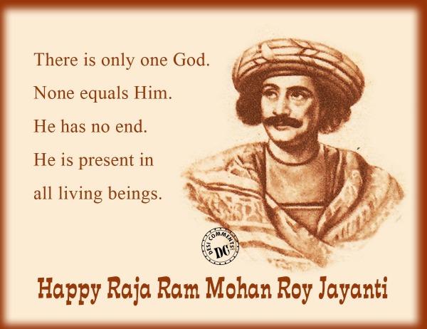 Raja Ram mohan Roy quote