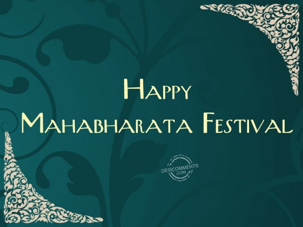 Wishing You And Your Family A Very Happy Mahabharata
