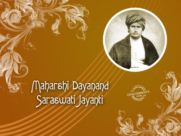 Wishing You And Your Family A Very Happy Maharshi Dayanand Saraswati