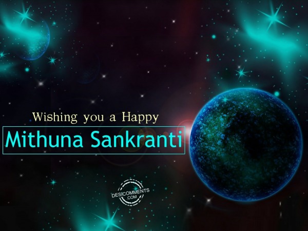 Wishing You a very happy Mithuna Sankranti