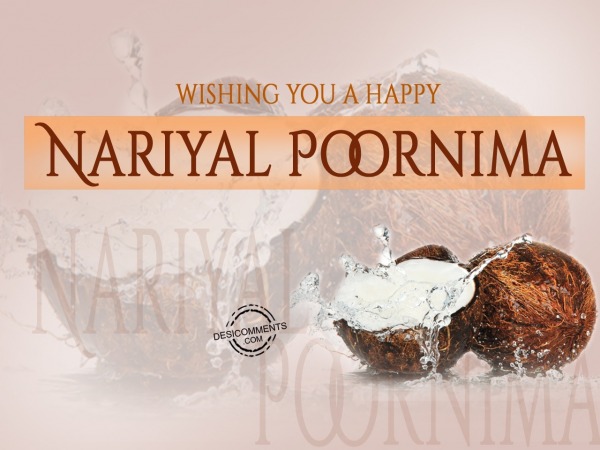 Wishing uou a very Happy Nariyal Poornima
