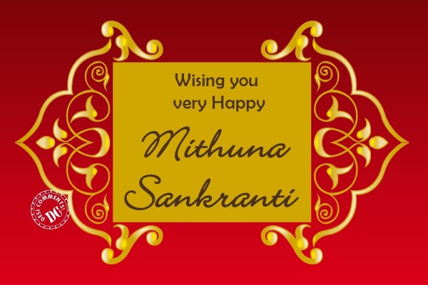 Wishing you Happy Mithuna Sankranti