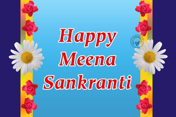 Happy Meena Sankranti