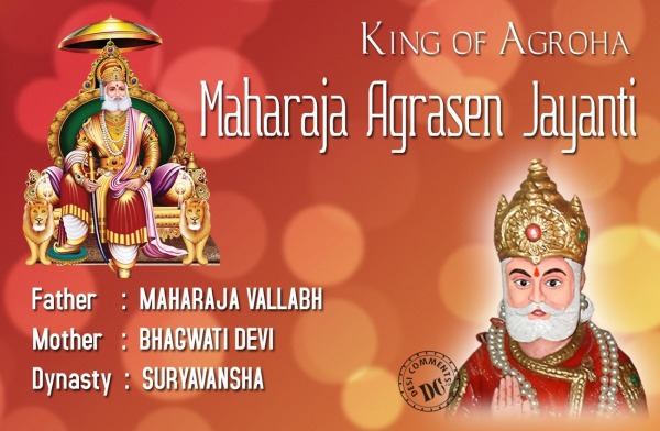 King of Agroha Agrasen detail