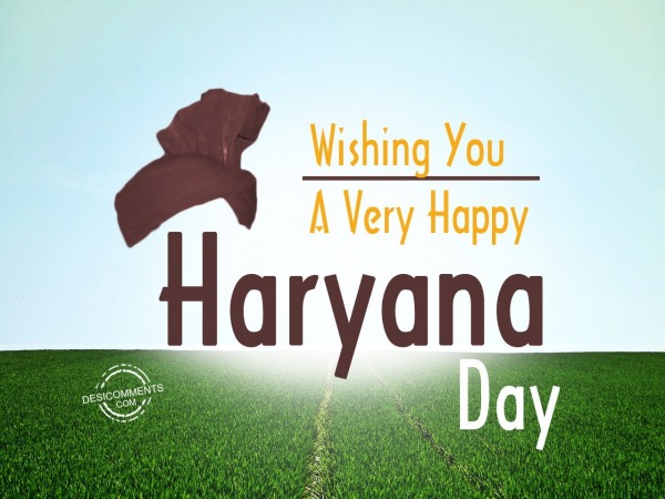 Wishing you Very happy Haryana day