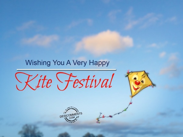 Wishing You Very Happy Kite Festival