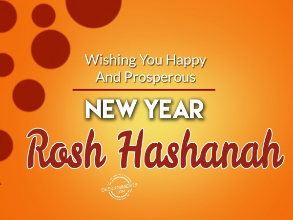 Happy & Prosperous Rosh Hashanah