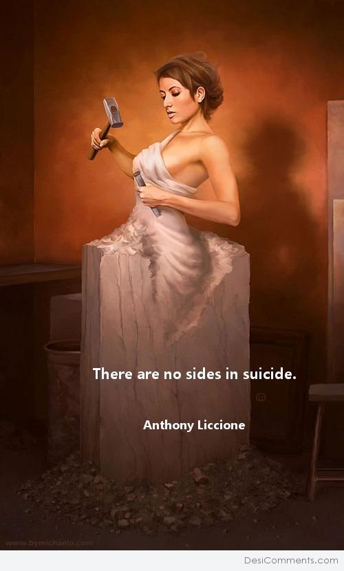 There are no sides in suicide