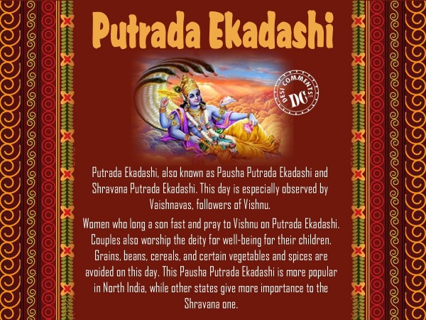 Putrada Ekadashi Detail