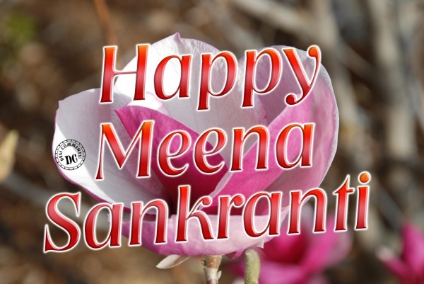 Happy Meena Sankranti