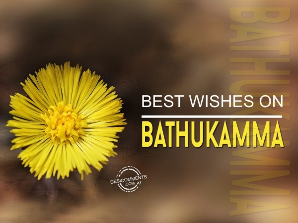 Best Wishes on Bathukamma