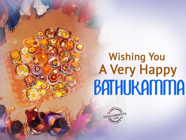 Wishing You a very Happy  Bathukamma