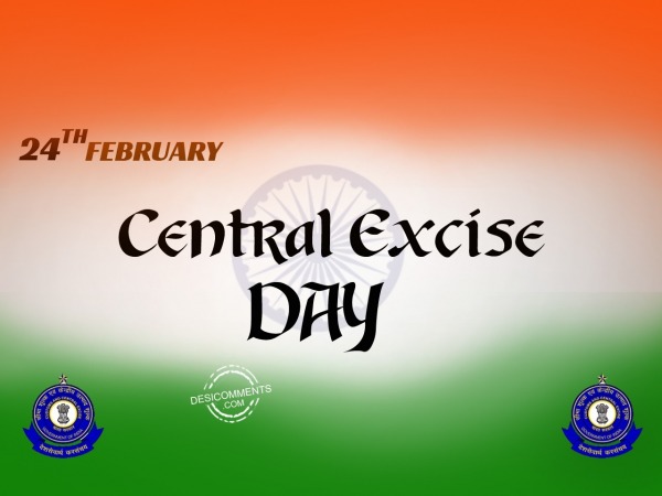 Very Happy Central Excise Day