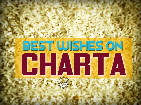 Best Wishes On Charta