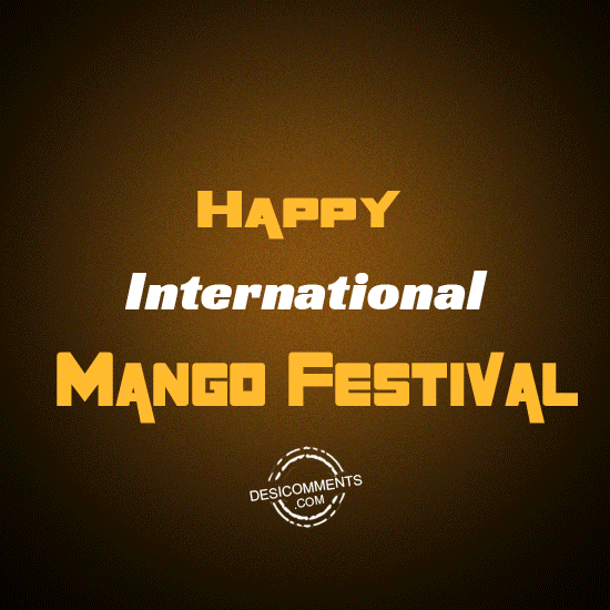 Very Happy  International Mango Festival