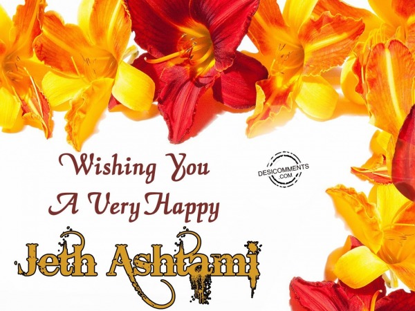 Best wishes for  Jeth Ashtami