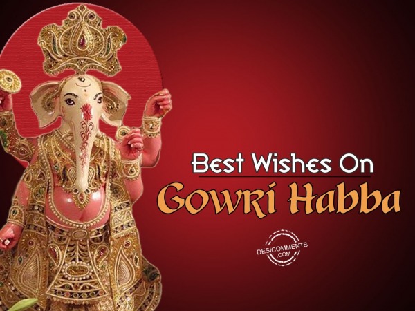 Wishing happy Gowri Habba