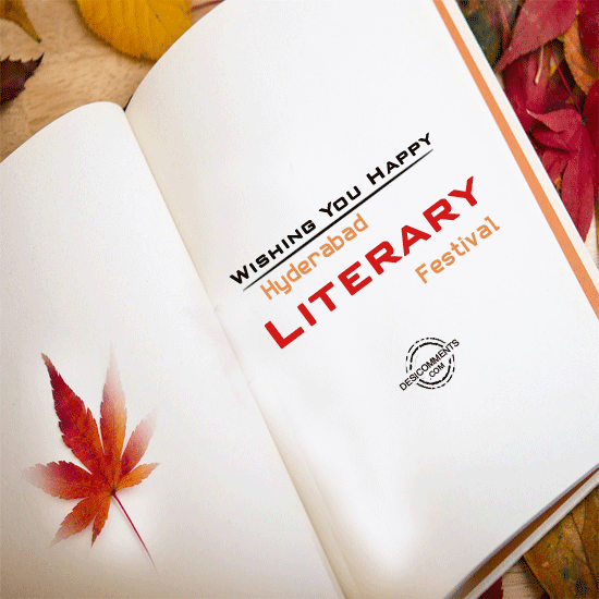 Wishing you happy Hyderabad Literary Festival