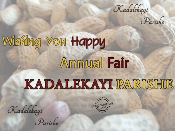 Wishing happy  Kadalekayi Parishe