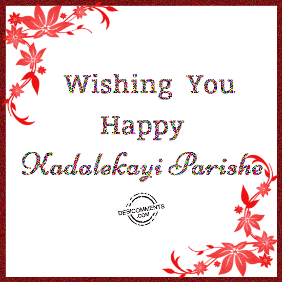 Wishing you  Kadalekayi Parishe