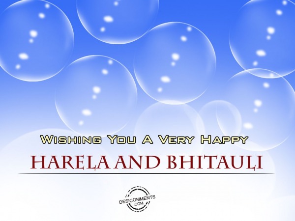 Wishing you a very happy Harela and Bhitauli
