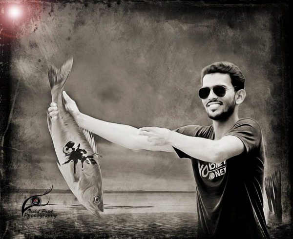 Azad Patel With Fish