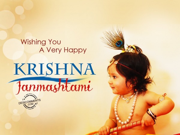 Wishing you Happy Janmashtami