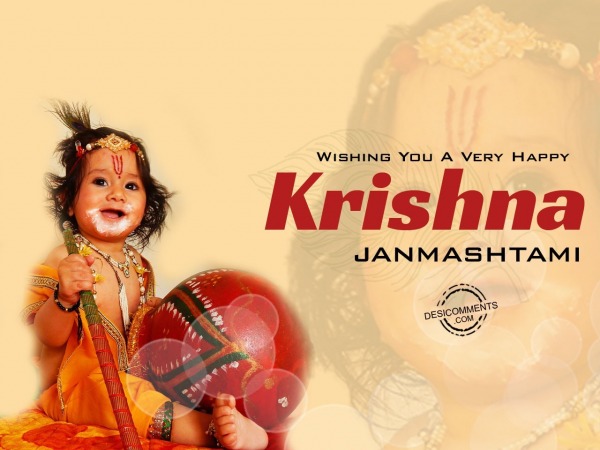Wishing you happy Krishan Janmanashtami