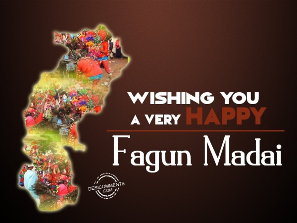 Wishing You A Very Happy  Fagun Madai