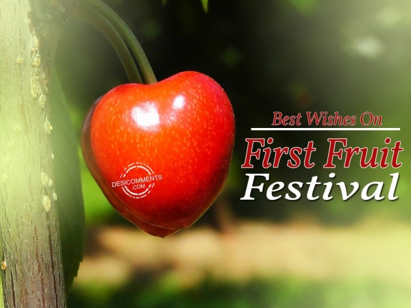 Best Wishes On First Fruit Festival