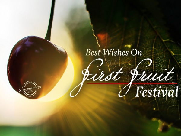 Happy First Fruit Festival