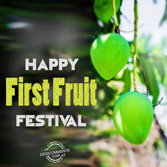 First Fruit Festival Glitter