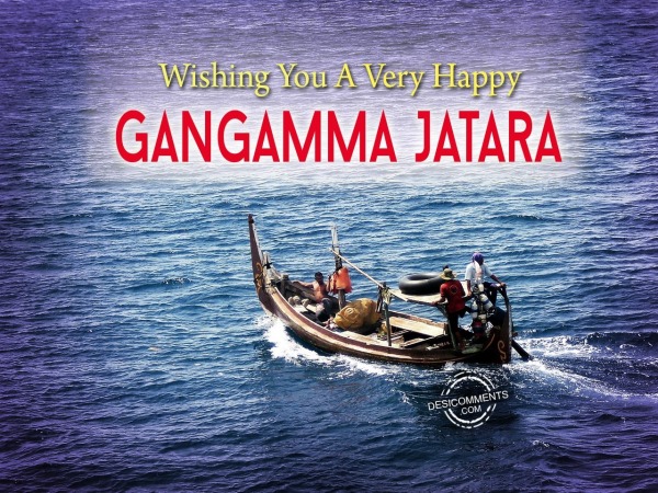 Wishing You A Very Happy Gangamma Jatara
