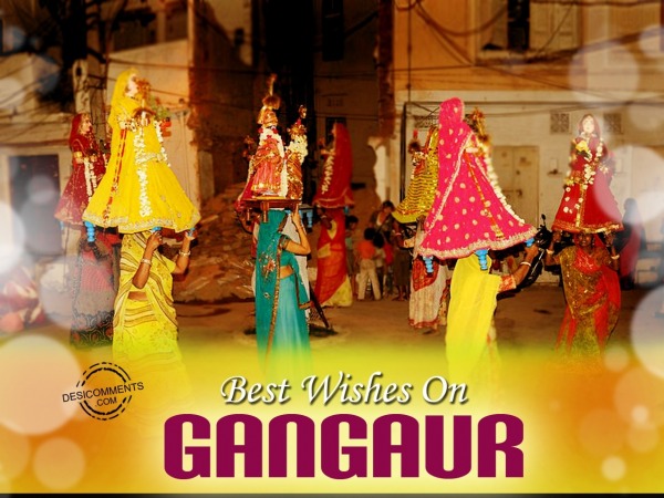 Best Wishes On Gangaur