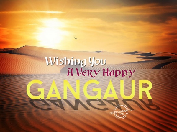 Wishing You a Very Happy Gangaur