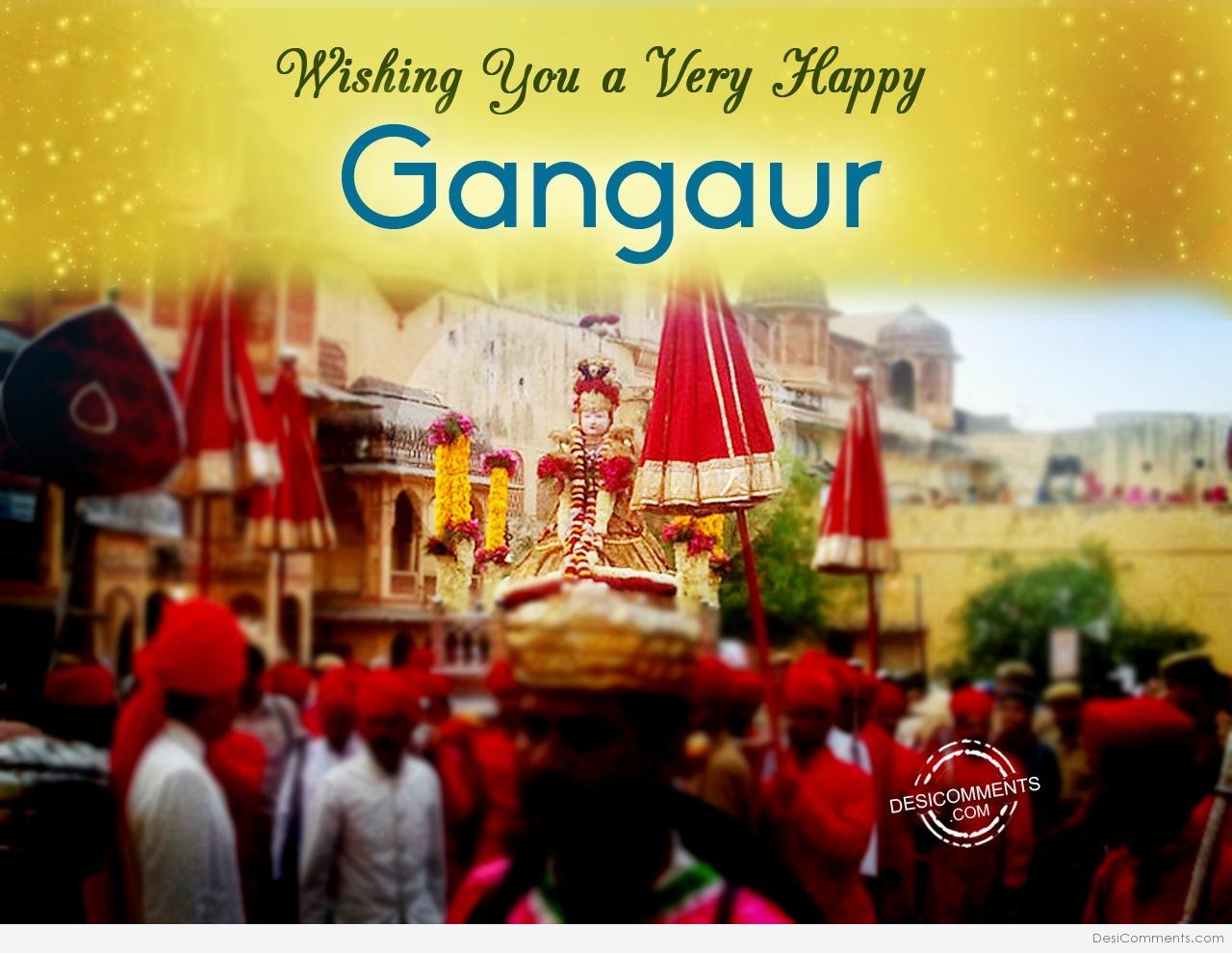 Wishing You Happy Gangaur - DesiComments.com