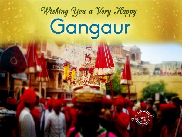 Wishing You Happy Gangaur