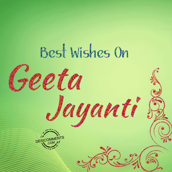 Very Happy Geeta Jayanti