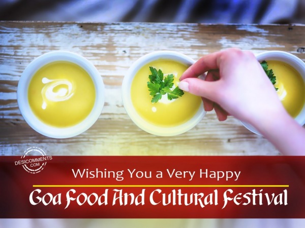 Wishing You A Very Happy Goa Food And Cultural Festival