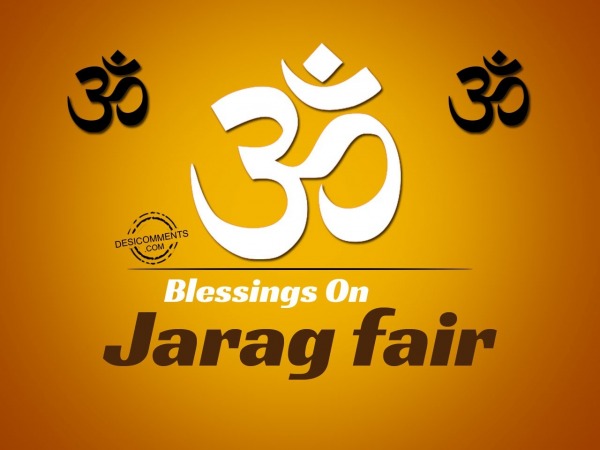 Blessings on Jarag Fair