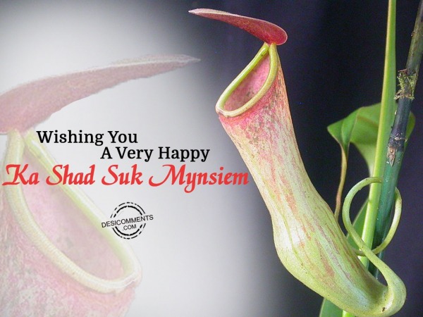 Wishing you  ka shad suk mynsiem