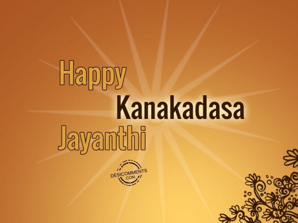 Wishing Happy Kanakadasa Jayanthi
