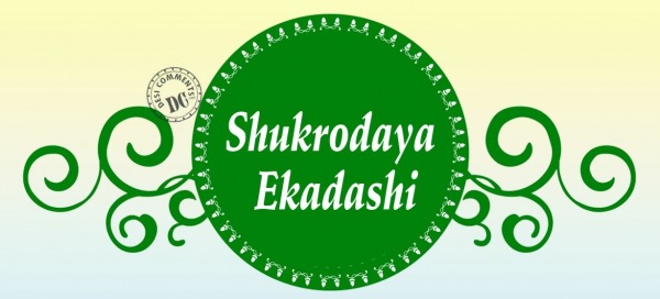 Vector design of shukrodaya ekadashi