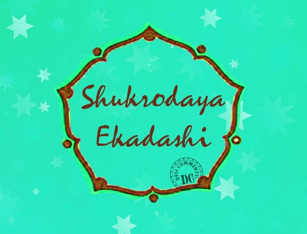 Shukrodaya Ekadashi graphic